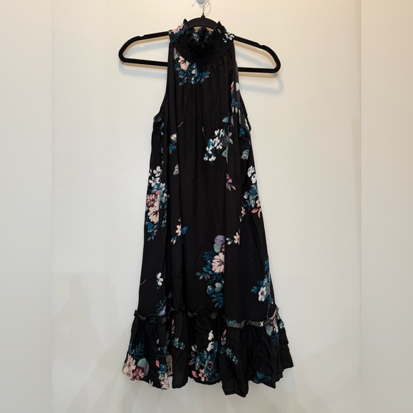 Xhileration Blue Floral Dress -‎ Size M - Picture 1 of 6
